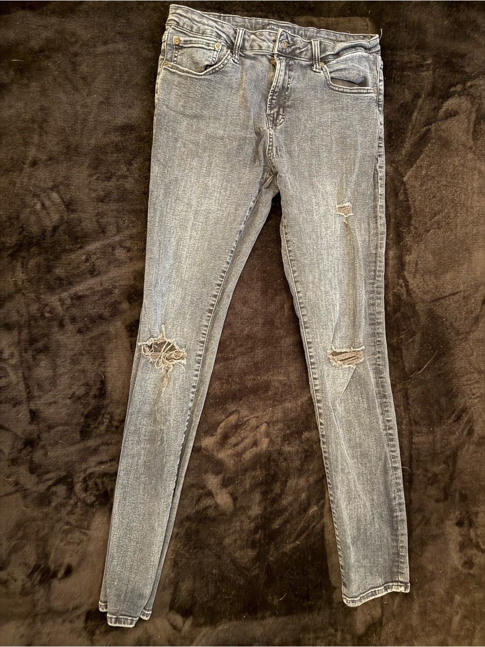 Aeropostale Men’s Distressed Skinny Jeans 32x34
